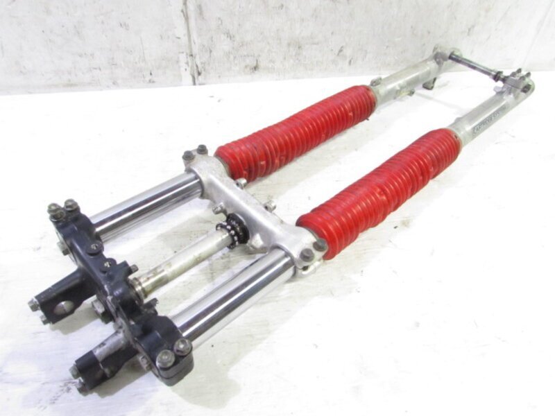 XLR250バハ MD22 希少!! 純正 フロントフォークSET 曲りなし 検※ BAJA パリダカ パリダカール XLR250R XL250ディグリー MD16 AX-1 166Y03拍卖