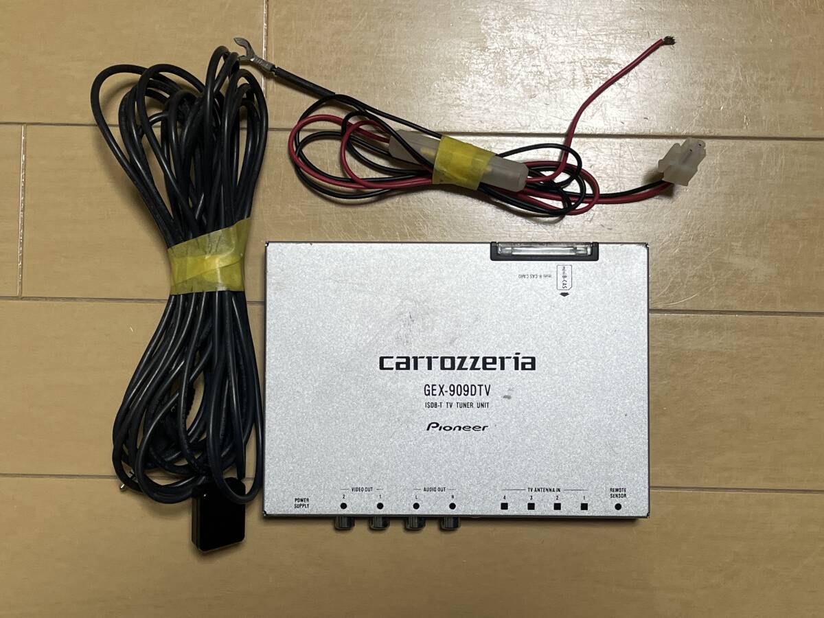 carrozzeria カロッツェリア 地デジチューナー GEX-909DTV拍卖