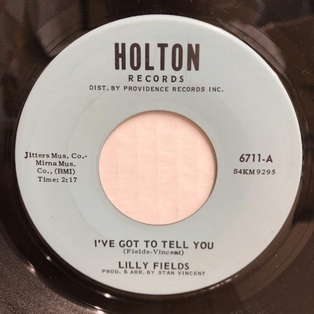 LILLY FIELDS / I'VE GOT TO TELL YOU (6711)拍卖