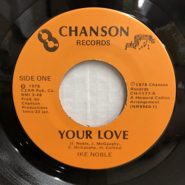 IKE NOBLE / YOUR LOVE (CH1177)拍卖