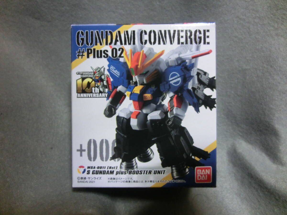 ガンダムコンバージ# plus プラス Sガンダム ブースターユニット装着型 未開封拍卖