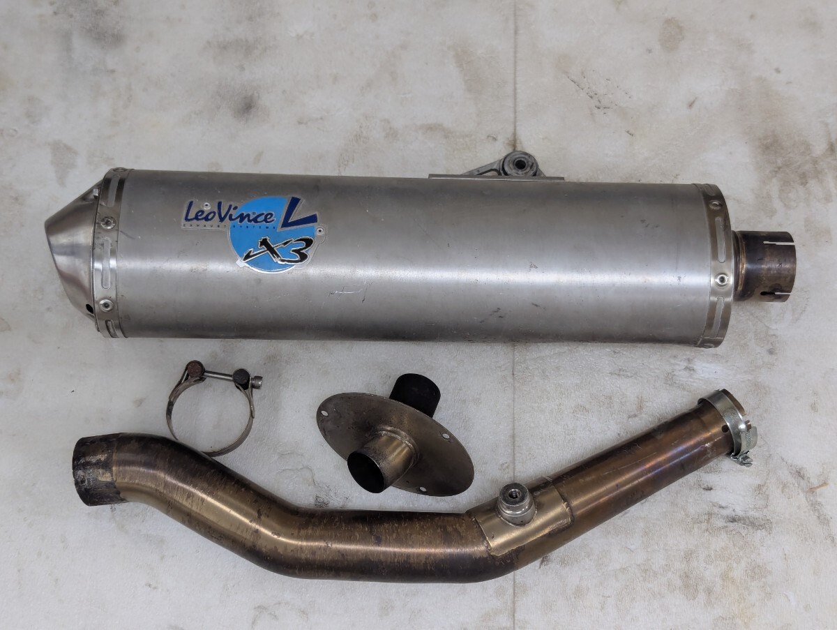WR250F CG16W LeoVince レオビンチ X3 スリップオンマフラー拍卖