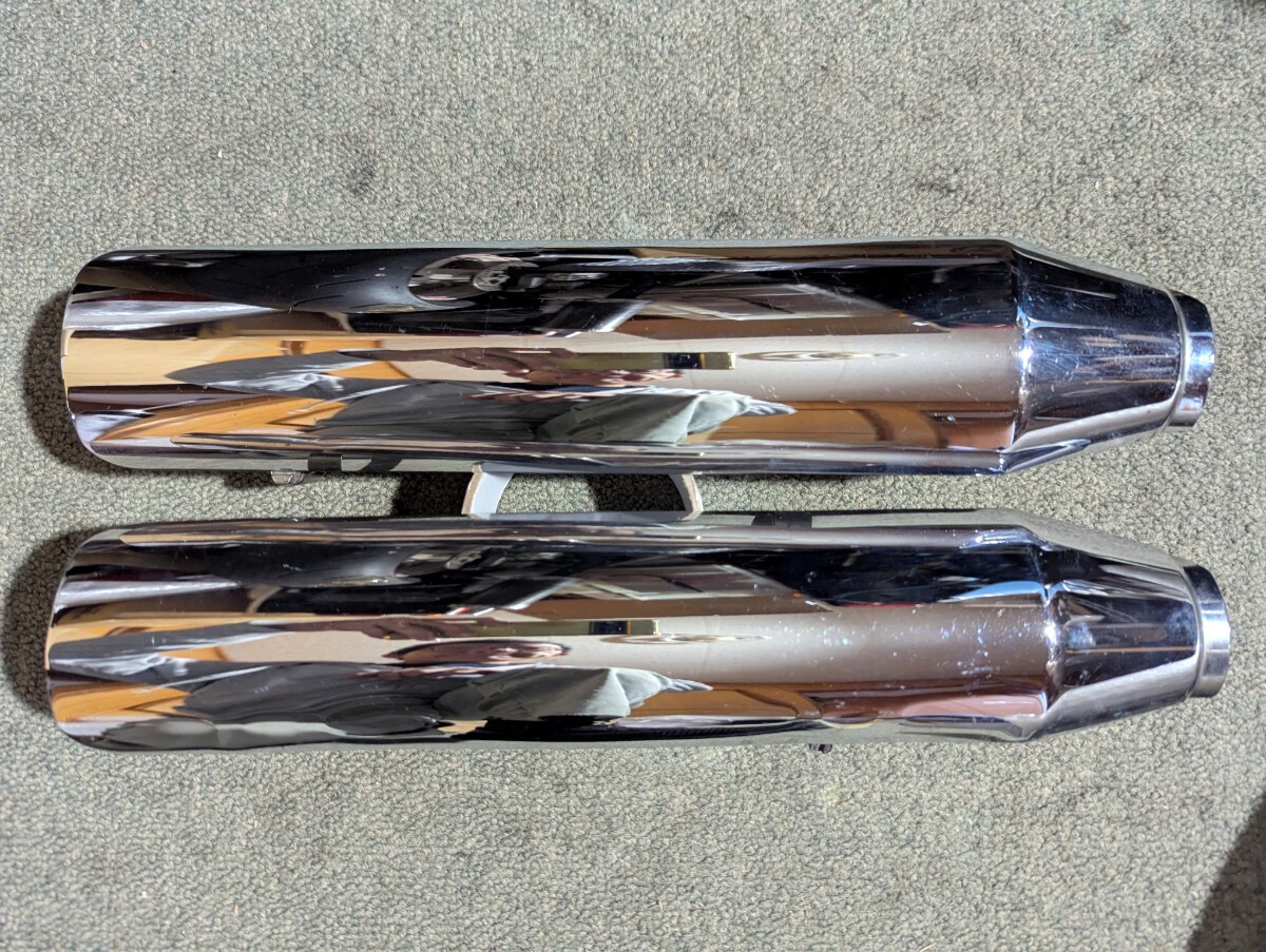 FXD ダイナ XL スポーツスター HD純正 マフラーヒートガード拍卖