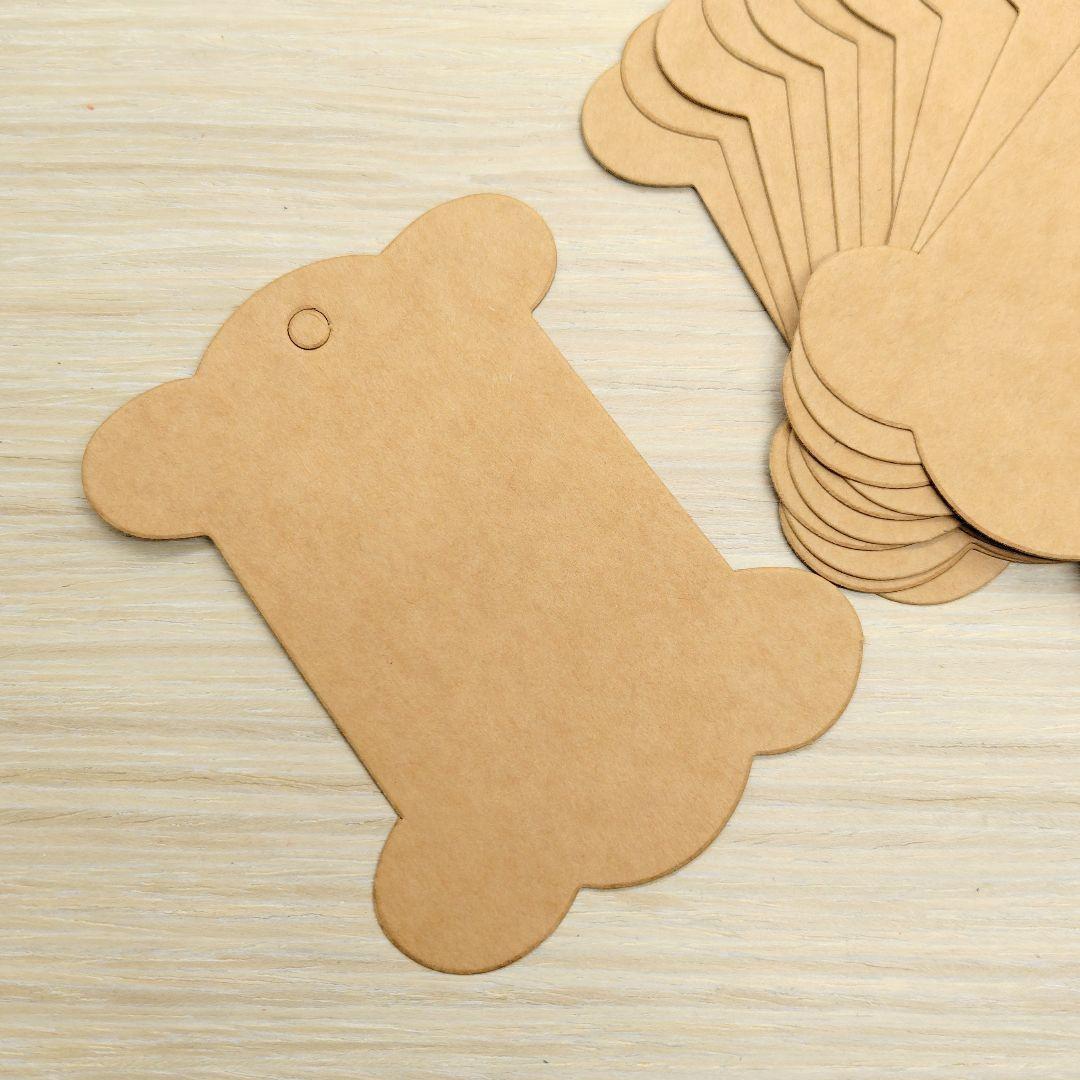 糸巻き台紙 50枚 クラフト紙 刺繍糸 刺し子糸 タグ拍卖