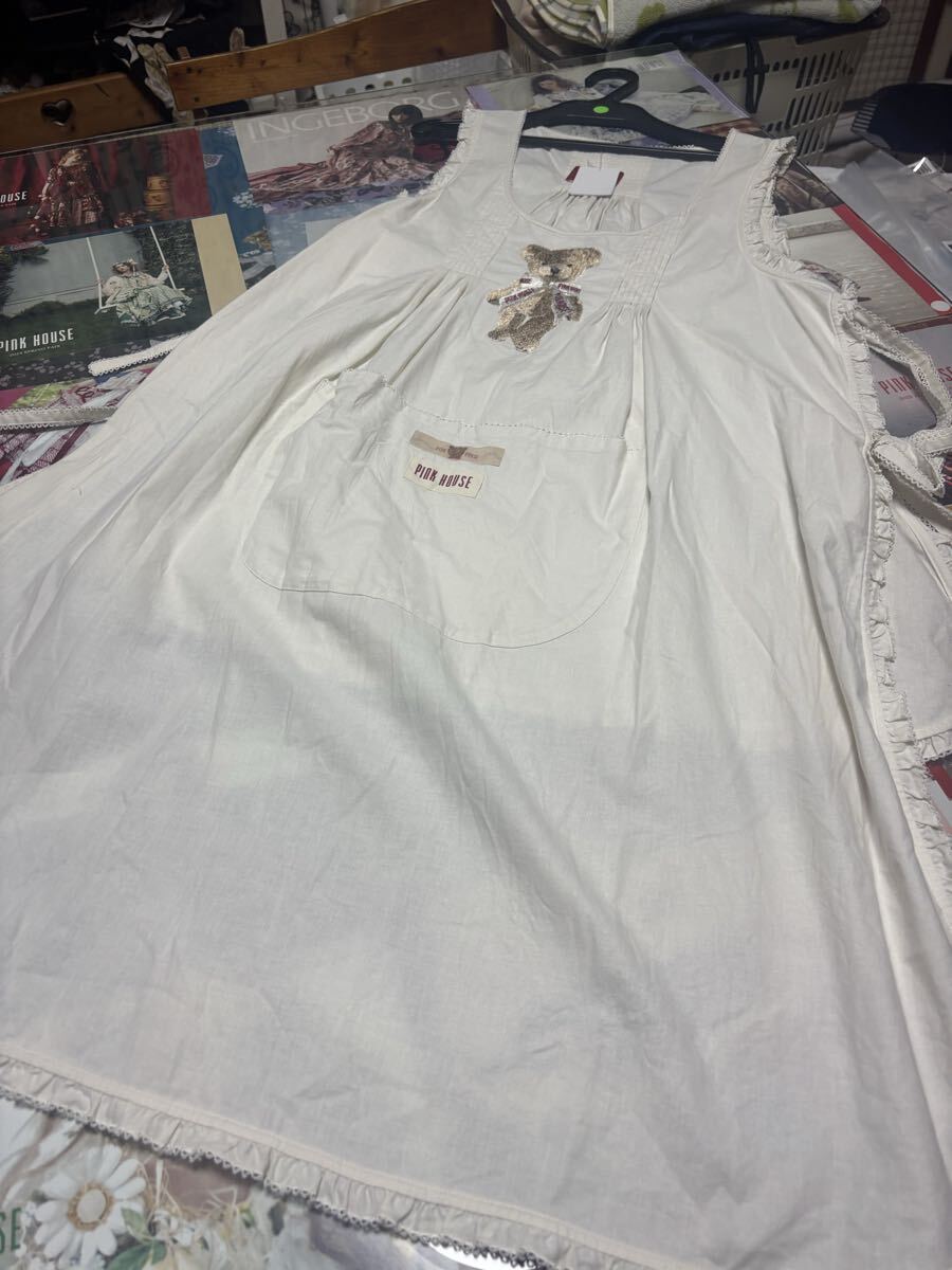 PH 新品未使用 クマタブリエ フリー生成り系/ピンクハウス インゲボルグ カネコイサオ ワンダフルワールド拍卖