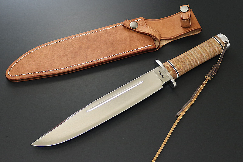 アウトドアナイフ 日本製 Hattori H-160-1 ハンティングナイフ キャンプナイフ ツールナイフ拍卖