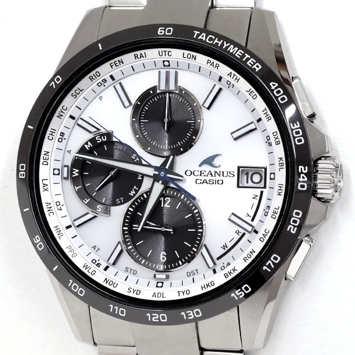 カシオ オシアナスクラシックライン OCW-T2600J-7AJF 腕時計 電波ソーラー クォーツ メンズ拍卖