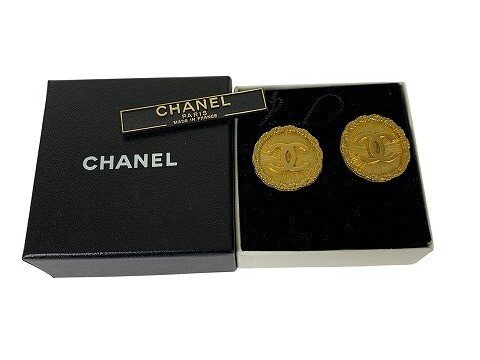 CHANEL / シャネル イヤリング ヴィンテージ 94A あてゴムなし レディース ゴールド拍卖