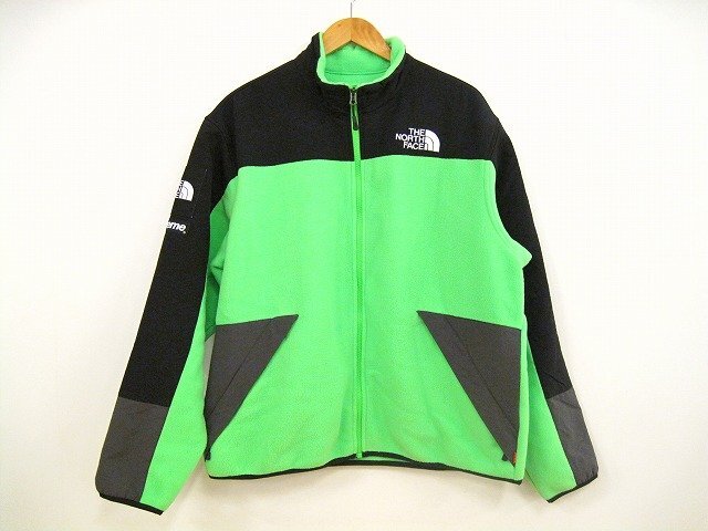 SUPREME×THE NORTH FACE / シュプリーム×ザ ノースフェイス 20SS RTG Fleece Jacket NA71904I メンズ サイズ : L アウター グリーン拍卖