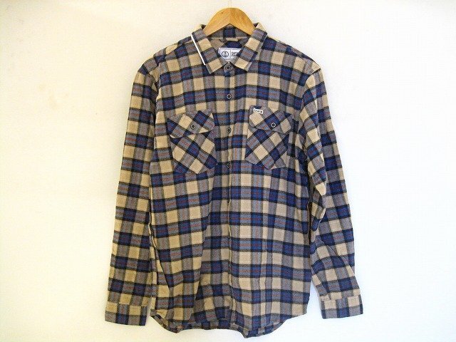 CAPTAIN FIN CO/キャプテン フィン コー ネルシャツ チェック柄 長袖シャツ 未使用タグ付き メンズ サイズ : M拍卖