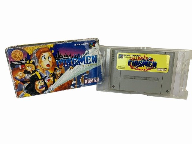 HUMAN/ヒューマン SFC スーパーファミコン THE FIRE MEN ザ・ファイヤーメン拍卖