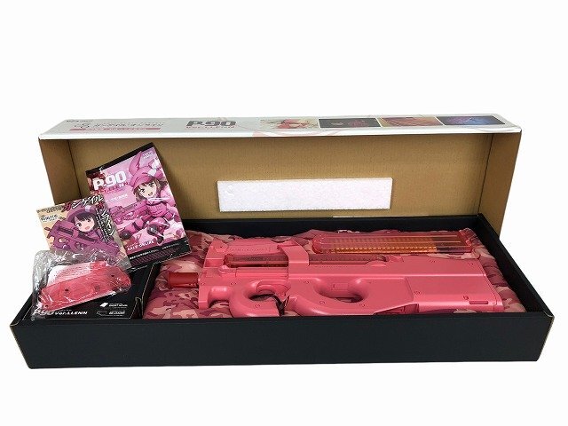 TOKYO MARUI/東京マルイ 電動ガン ガンゲイル・オンライン P-90 Ver.LLENN レン ピンク拍卖