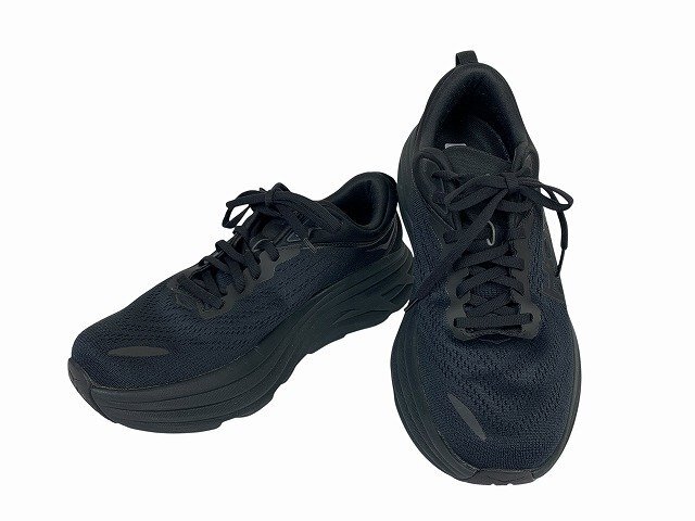 HOKA ONE ONE/ホカオネオネ BONDI8 ボンダイ8 F272221 スニーカー メンズ サイズ : 26cm スニーカー ブラック拍卖