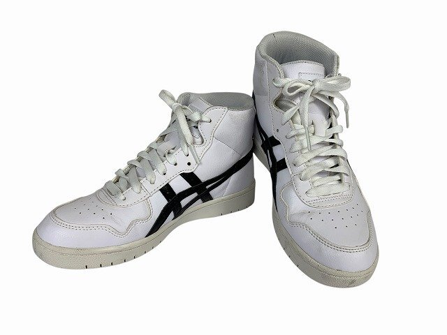 asics / アシックス JAPAN L 1191A313 ハイカット サイズ : 24cm スニーカー ホワイト/ブラック拍卖
