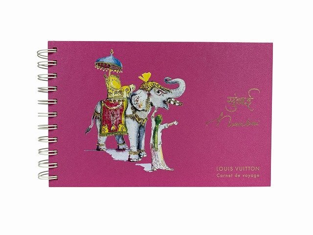 LOUIS VUITTON / ルイ・ヴィトン Carnet de voyage Mumbai インド スケッチ トラベルブック拍卖