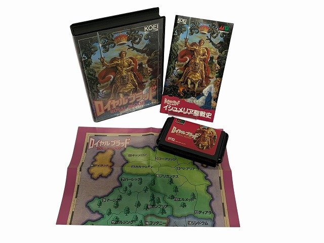 KOEI/コーエー MEGADRIVE メガドライブ ROYAL BLOOD ロイヤルブラッド拍卖