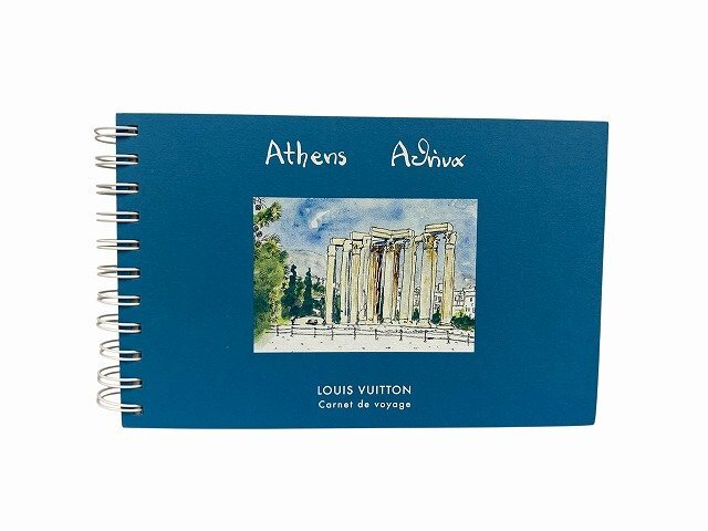 LOUIS VUITTON / ルイ・ヴィトン Carnet de voyage ギリシャ アテネ スケッチ トラベルブック拍卖