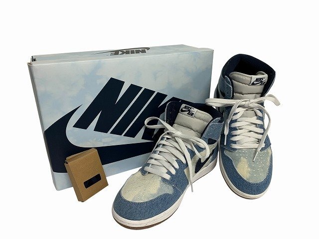 NIKE / ナイキ AIR JORDAN 1 RETRO HIGHT 0G エアジョーダン1レトロハイ FQ2947-100 サイズ : 26.5cm スニーカー ブルー拍卖