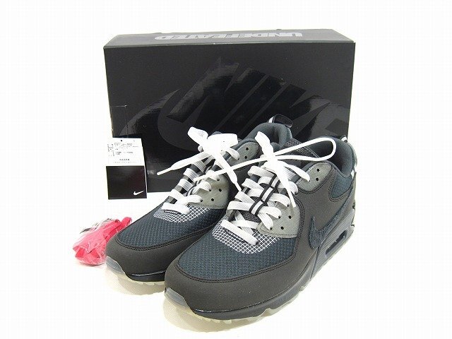 NIKE×UNDEFEATED / ナイキ×アンディーフィーテッド AIR MAX90 BLACK CQ2289-002 メンズ サイズ : 26cm スニーカー ブラック拍卖