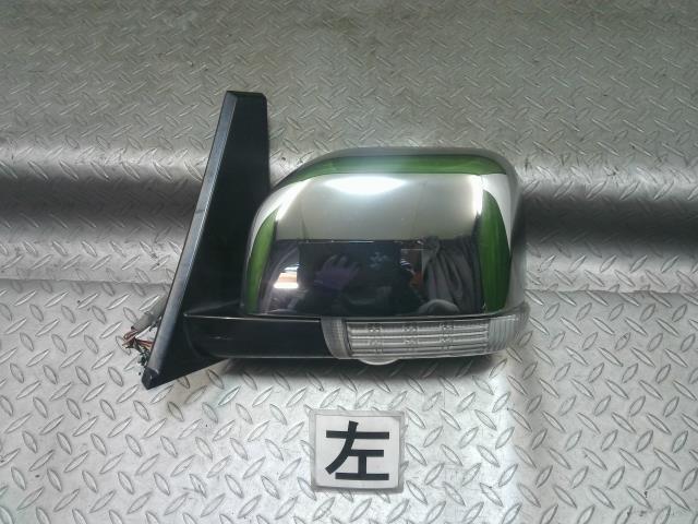 三菱(MITSUBISHI)※同梱不可※デリカD5 CV5W 左サイドミラー 左ドアミラー カラー X24 品番 7632A689拍卖