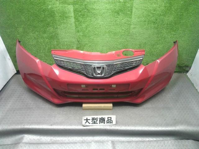 ホンダ(Honda)※同梱不可※フィット GE6 フロントバンパー 前バンパー カラー R81 品番 71101-TF0-900ZF プラスチック グリル付拍卖