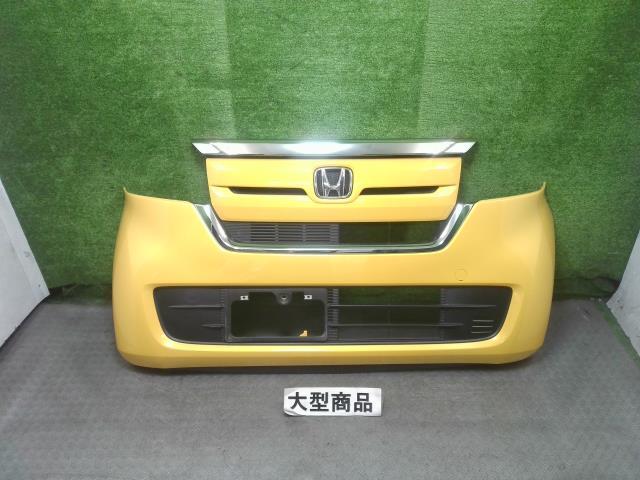 ホンダ(Honda)※同梱不可※N-BOX JF4 フロントバンパー 前バンパー カラー Y70P 品番 71101-TTA-000ZA プラスチック グリル付拍卖