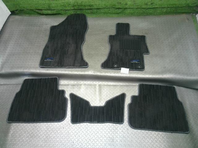 スバル(SUBARU)※同梱不可※インプレッサ GT3 フロアマット 純正 使用感有 5枚拍卖