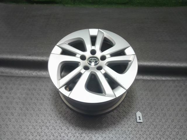 中古純正アルミホイール 15×6.5J 5穴 1本 PCD100 +40 ハブ径54mm キャップ付拍卖