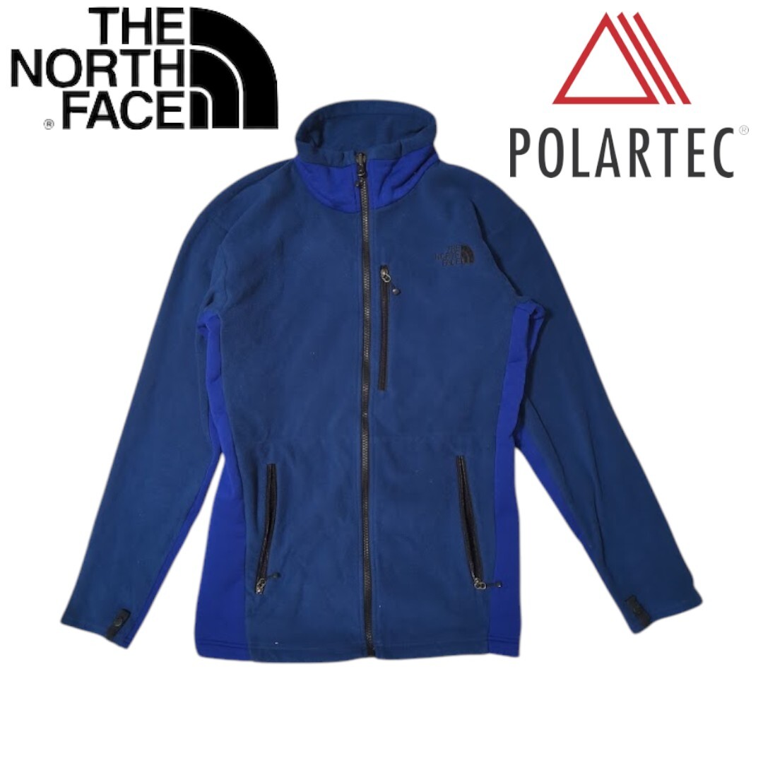 THE NORTH FACE POLARTEC ブルー フリース ジャケット ノースフェイス ポーラテック拍卖