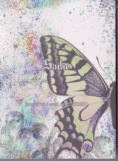 ★Sadie★forever and ever...at20150921 Zepp Tokyo★FC限定盤 未開封DVD★サディ/The THIRTEEN/RAZOR/BLUEVINE★拍卖