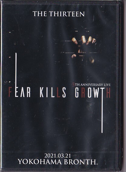 ★The THIRTEEN★FEAR KILLS GROWTH 2021.03.21 YOKOHAMA BRONTH★未開封DVD★サーティーン/Sadie/サディ★拍卖