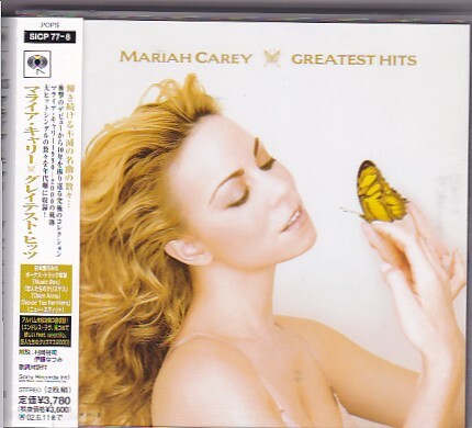 ★Mariah Carey マライア・キャリー★GREATEST HITS グレイテスト・ヒッツ★帯付き★国内盤CD2枚組ベスト★拍卖