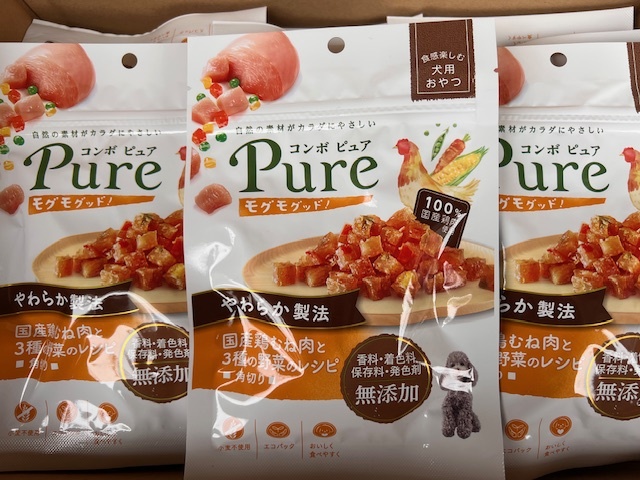 ●50g×12袋セット♪ 国産 コンボピュア モグモグッド 国産鶏むね肉と3種の野菜のレシピ 角切り拍卖
