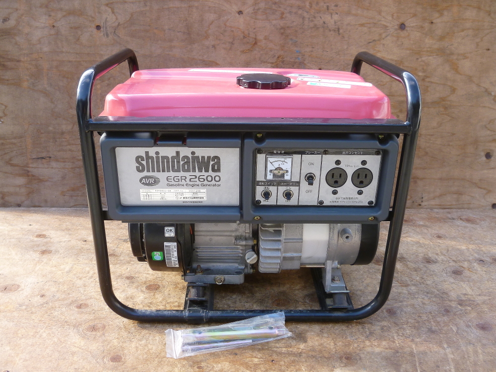 新ダイワ工業 発電機 EGR2600-SB 60Hz 中古拍卖