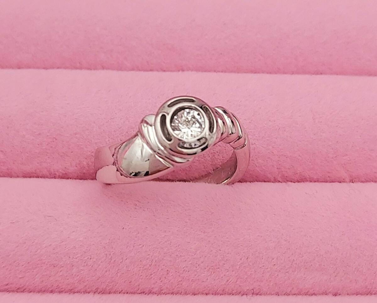 666 Silverリング キュービックジルコニア ダンシング拍卖