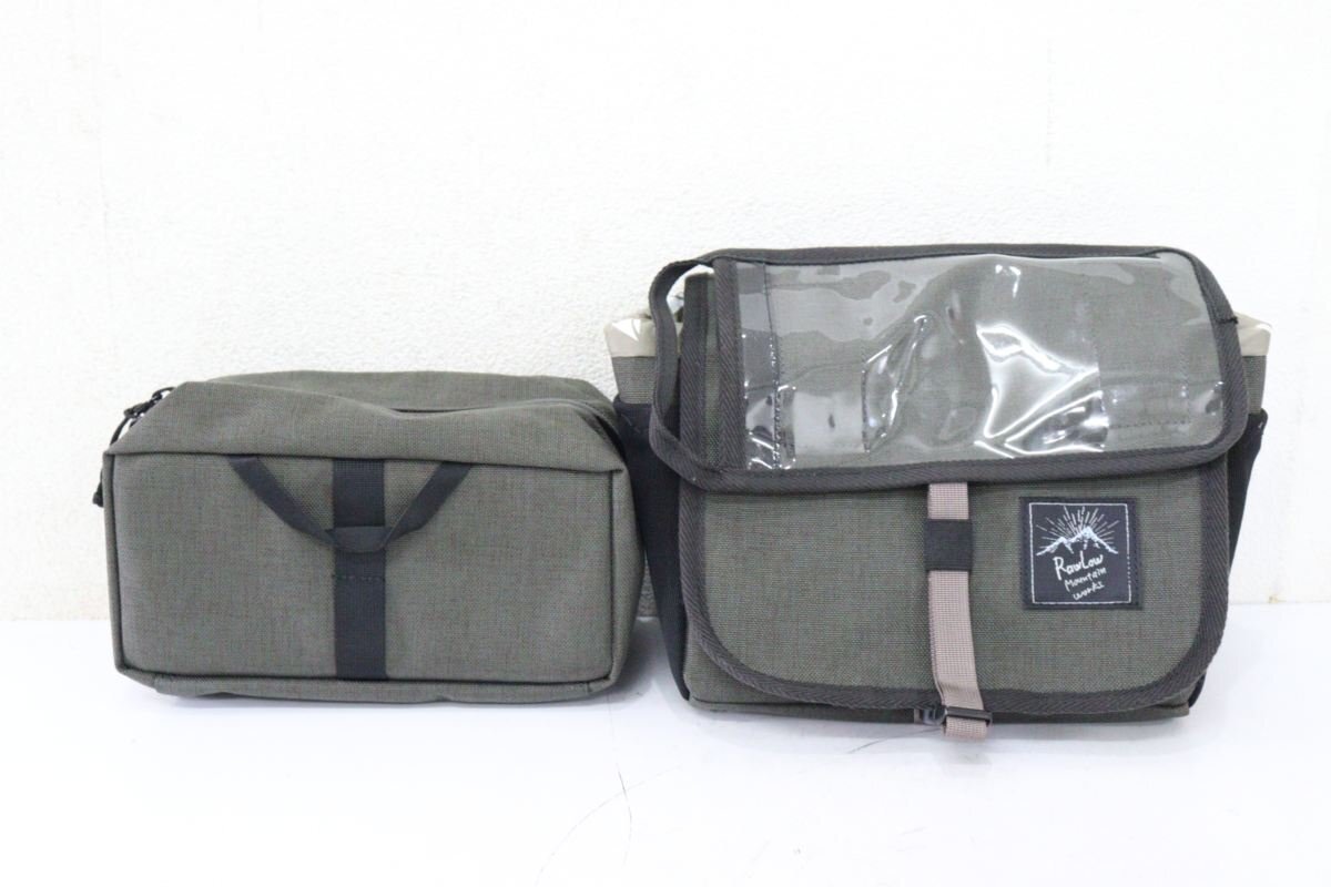 ★RawLow Mountain Works バイクンハイクフロントバッグ 美品拍卖