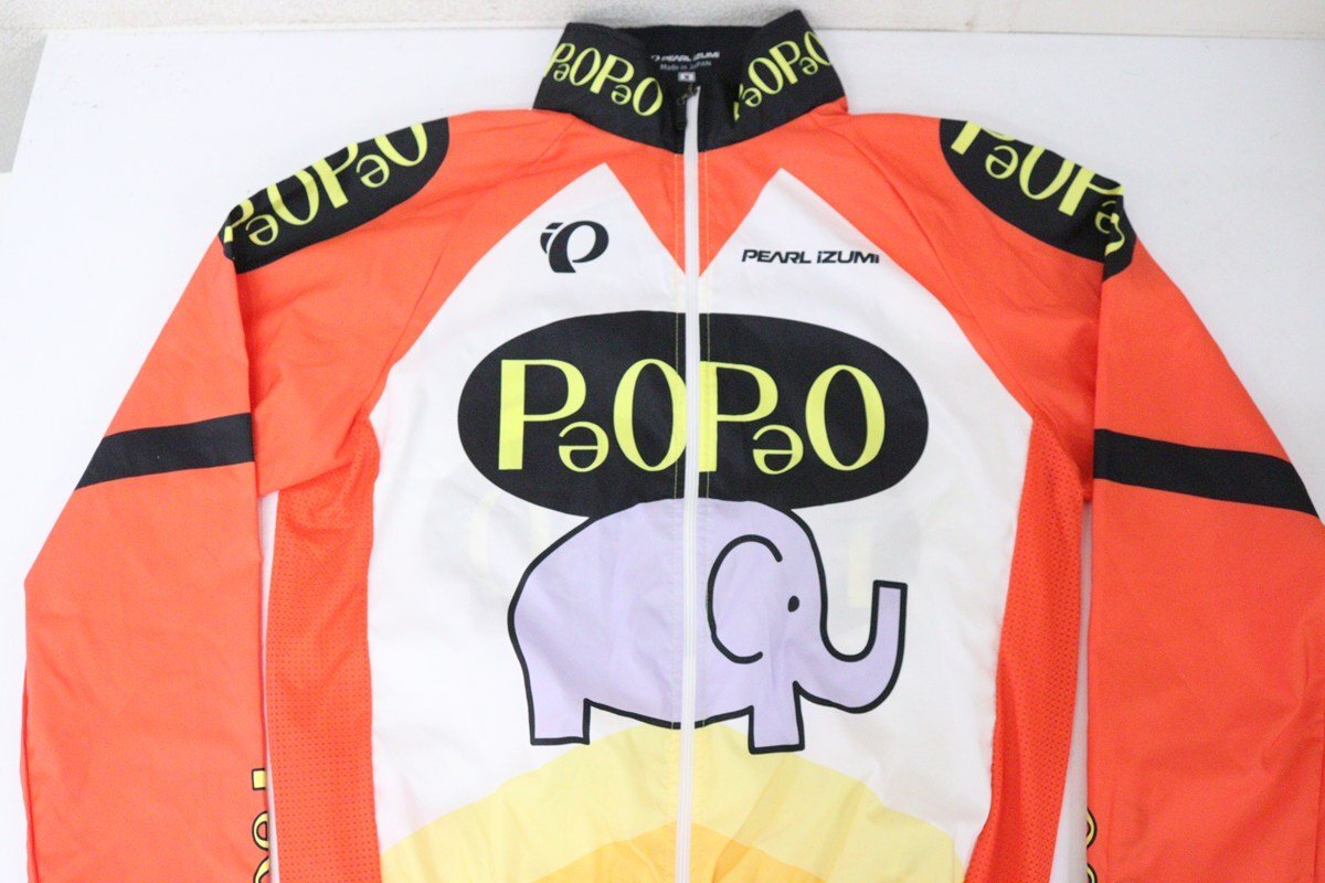 ▽PEARLiZUMi パールイズミ パオパオ ウィンドブレーカー ジャケット Mサイズ 美品拍卖