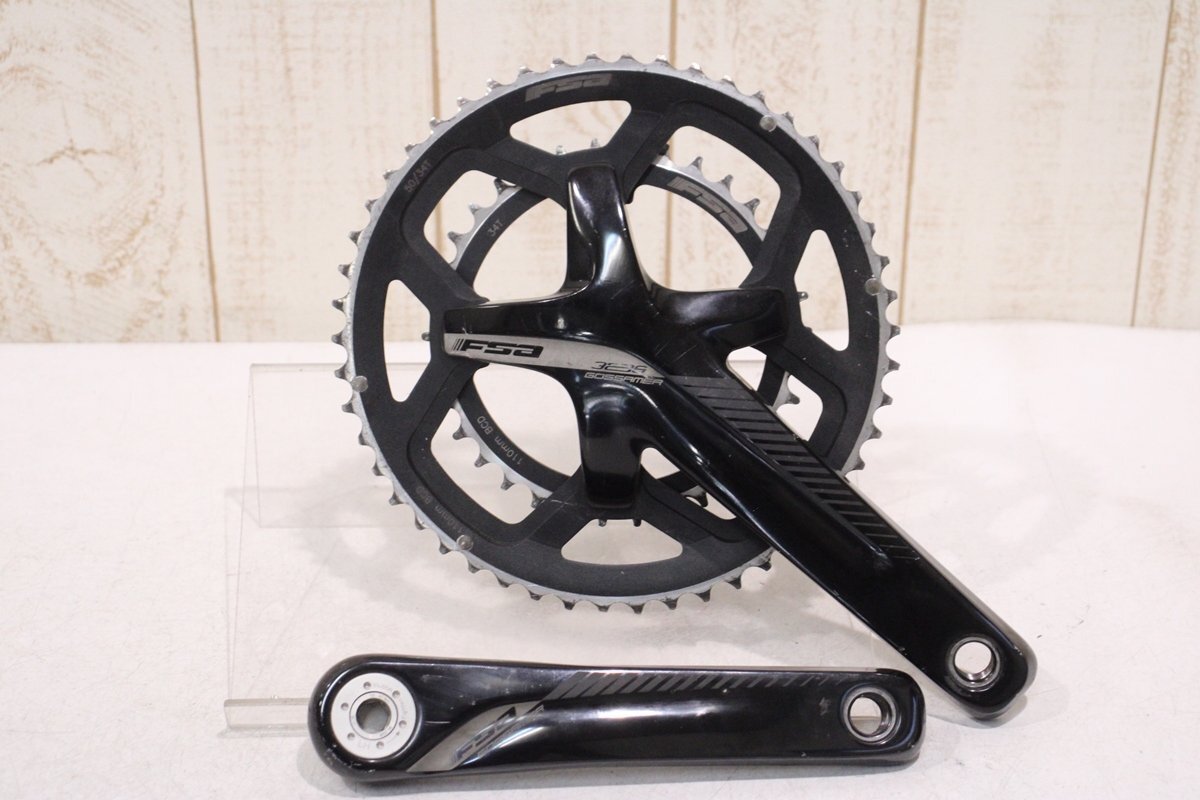 ★FSA GOSSAMER 386 170mm 50/34T 2x10/11s クランクセット BCD:110mm拍卖