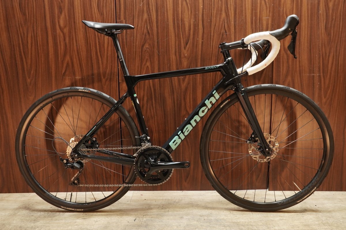 ■Bianchi ビアンキ SPRINT DISC フルカーボン SHIMANO 105 R7020 2X11S サイズ53 2021年モデル 美品拍卖