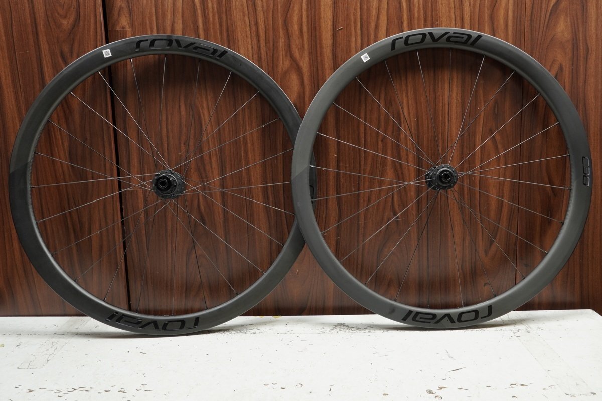 ○ROVAL ロヴァール C38 DISC シマノフリー 11/12s対応 クリンチャー チューブレス カーボンホイールセット拍卖