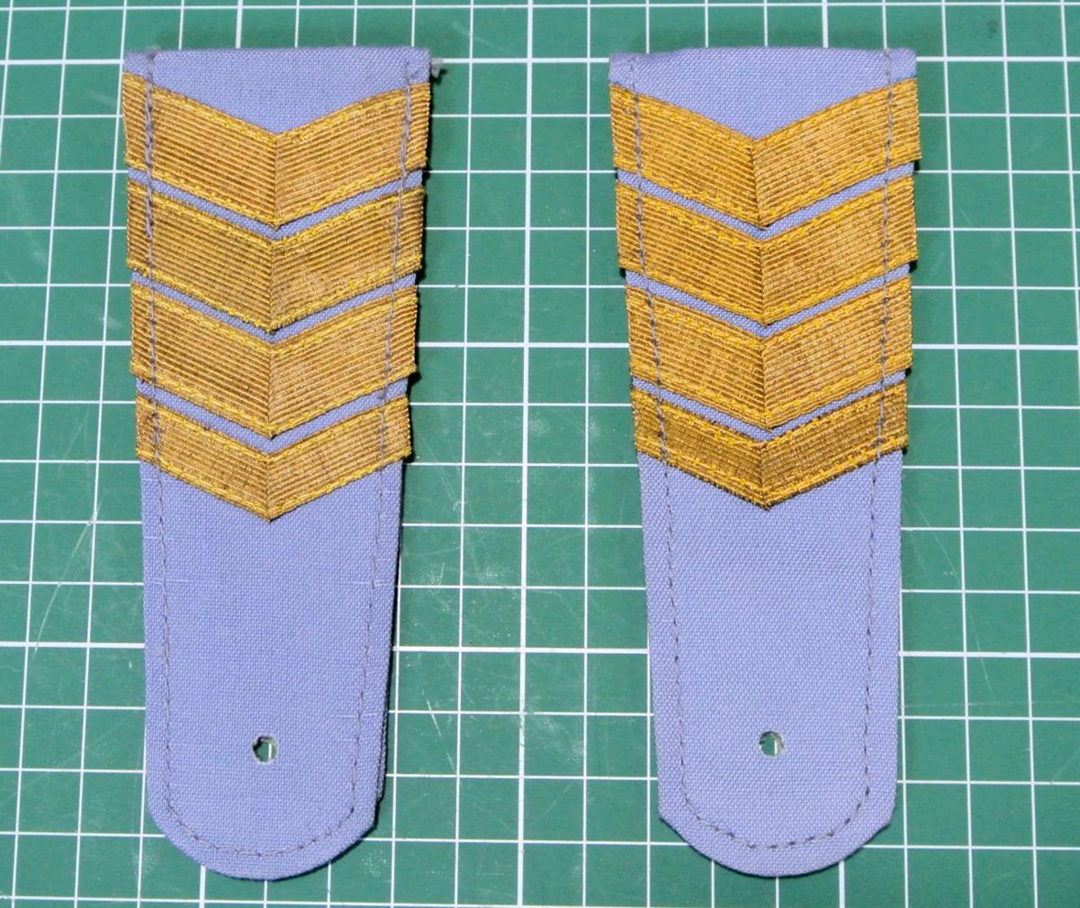 冷戦ロシア軍 旧ソ アエロフロート 四回生 epaulettes 肩章 未使用新品 1ペアー 水色系拍卖