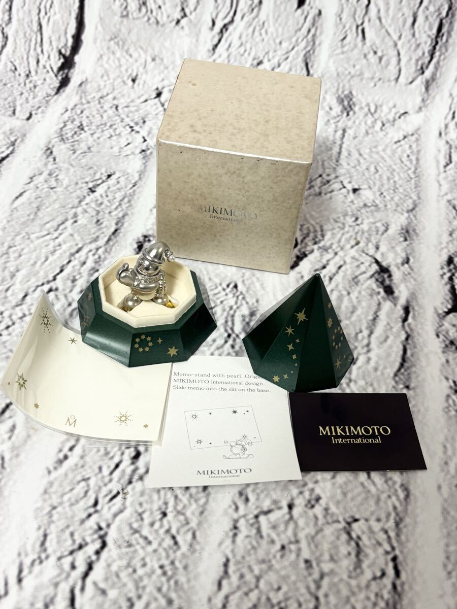 【未使用】 MIKIMOTO ミキモト メニュースタンド 4961-5拍卖