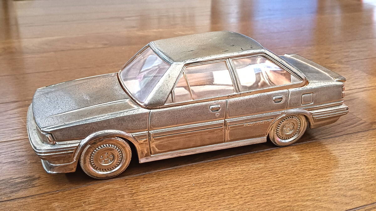 トヨタ カリーナ TOYOTA CARINA 灰皿 シガレットケース 小物入れ 昭和レトロ ヴィンテージ レア 全長21cm 985グラム 送料無料拍卖