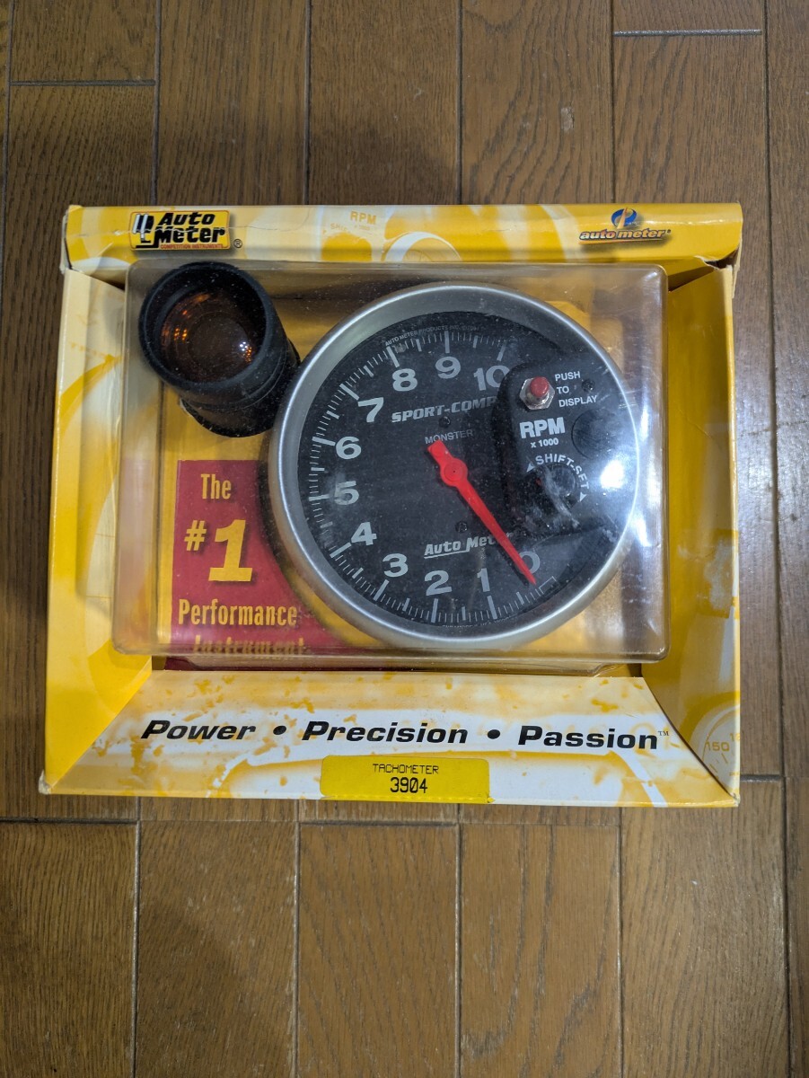 オートメーター AutoMeter シフトライト付き   タコメーター 未使用拍卖