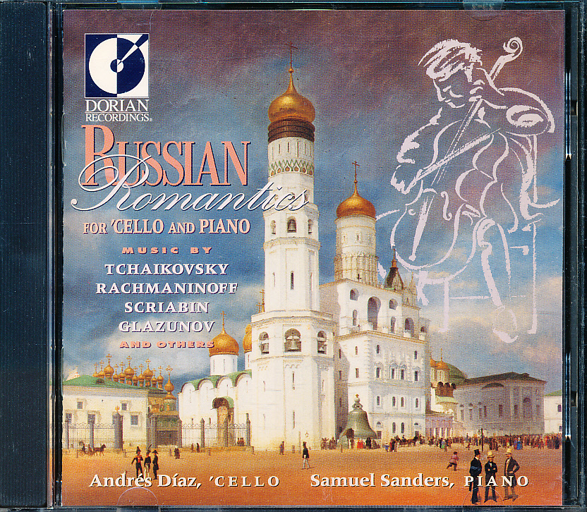 DORIAN チェロとピアノのためのロシア作品集 アンドレス・ディアス/サミュエル・サンダース RUSSIAN ROMANTICS FOR CELLO AND PIANO拍卖