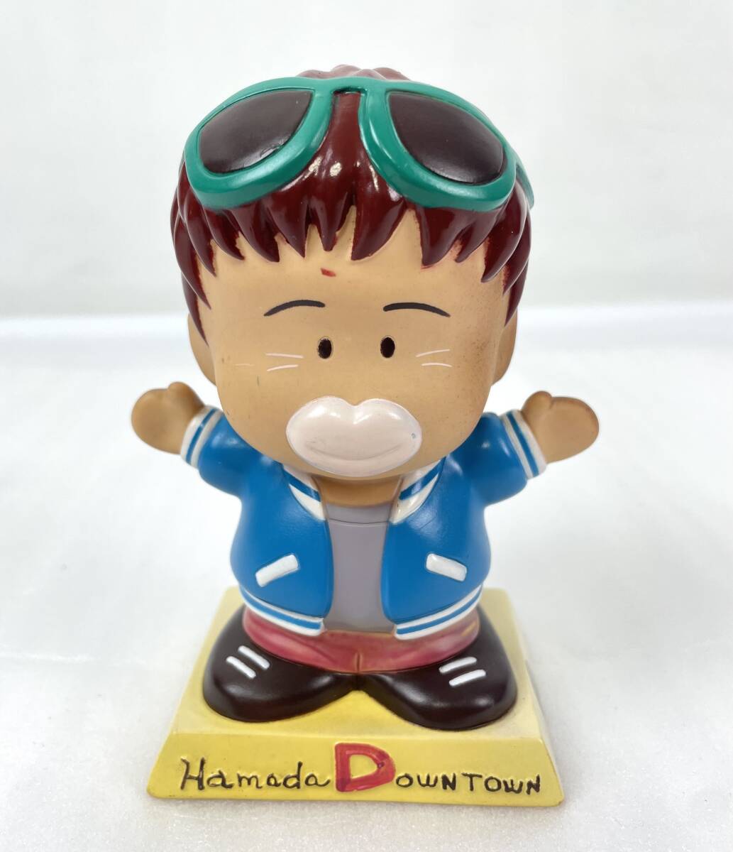 非売品 ダウンタウン 浜ちゃん 貯金箱 1996年 ソフビ 中古 現状品 ジャンク 返品不可 浜田雅功拍卖