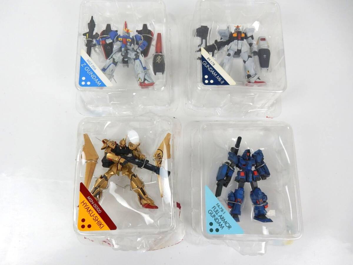【BANDAI】バンダイ FW FUSION WORKS Zガンダム/MK-Ⅱ/百式/FULL ARMORガンダム 4個まとめ 未使用 台紙無 中古JUNK 現状渡し 一切返品不可拍卖