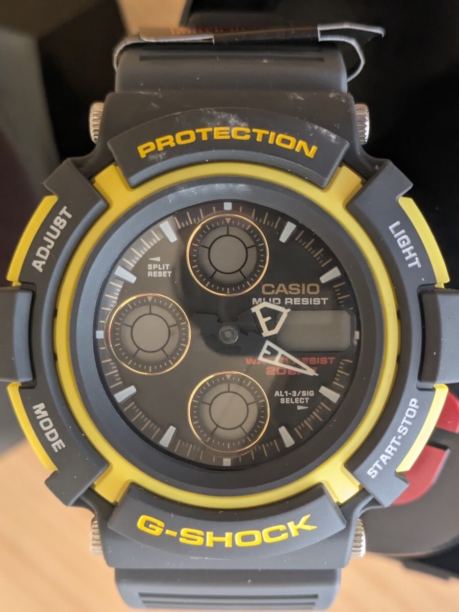 ■n4【 Gショック CASIO カシオ 腕時計】未使用品 電池切れ 動作未確認  G-SHOCK 拍卖