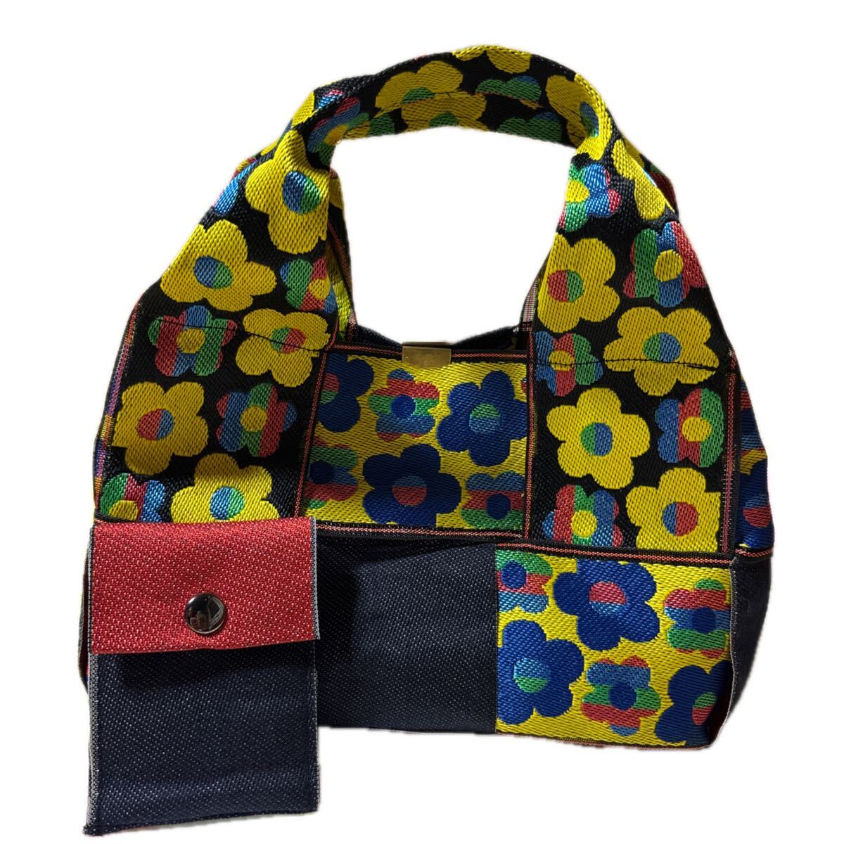 高田織物畳縁あみあみトートバック &小銭入れセット拍卖