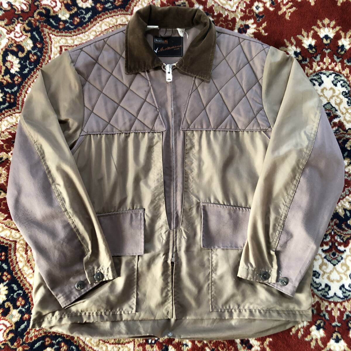 60s sears ワークジャケット ハンティングジャケット シアーズ デカタロン 60年代 ヴィンテージ ビンテージ ストア系 ビンテージ拍卖
